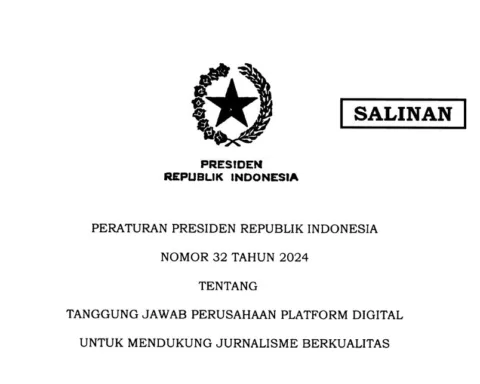 Perpres Publisher Rights/Sekretariat Kabinet RI/Bollo.id