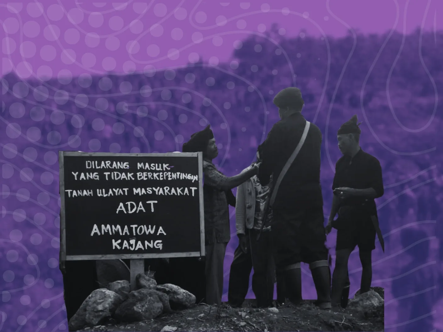 Ilustrasi: Konflik agraria di Bulukumba, antara PT Lonsum dan warga/Bollo.id