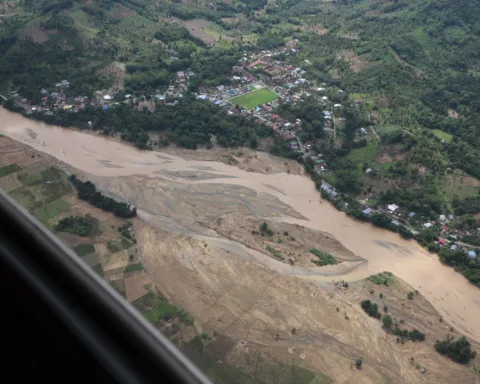 Potret wilayah terdampak banjir di Luwu/BNPB/Bollo.id