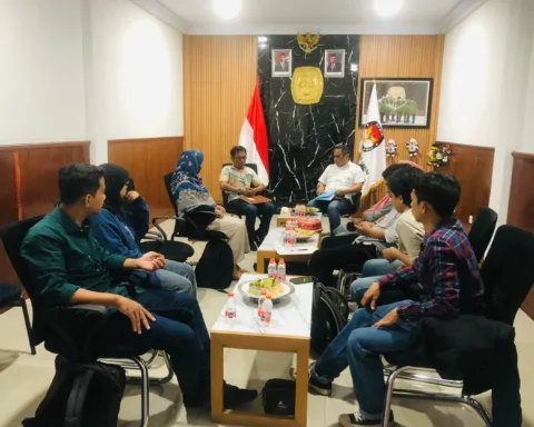 Pertemuan SETARA Institute bersama Koalisi ASPIRASI dengan komisioner KPU Sulsel/SETARA Institute