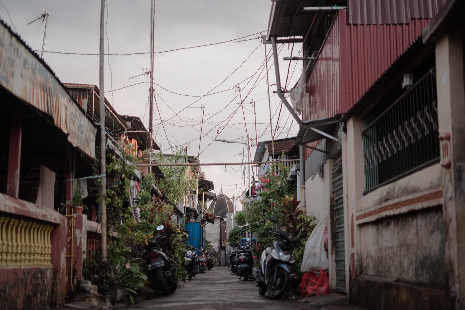 Pemukiman di sekitar Bara-baraya. Makassar/Aziziah Diah Aprilya untuk Bollo.id