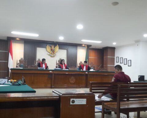 Andi Sukri, saksi ahli dari Dinas Ketenagakerjaan Sulsel, Selasa, 14 Oktober 2025/Andi Audia Faiza Nazli Irfan/Bollo.id