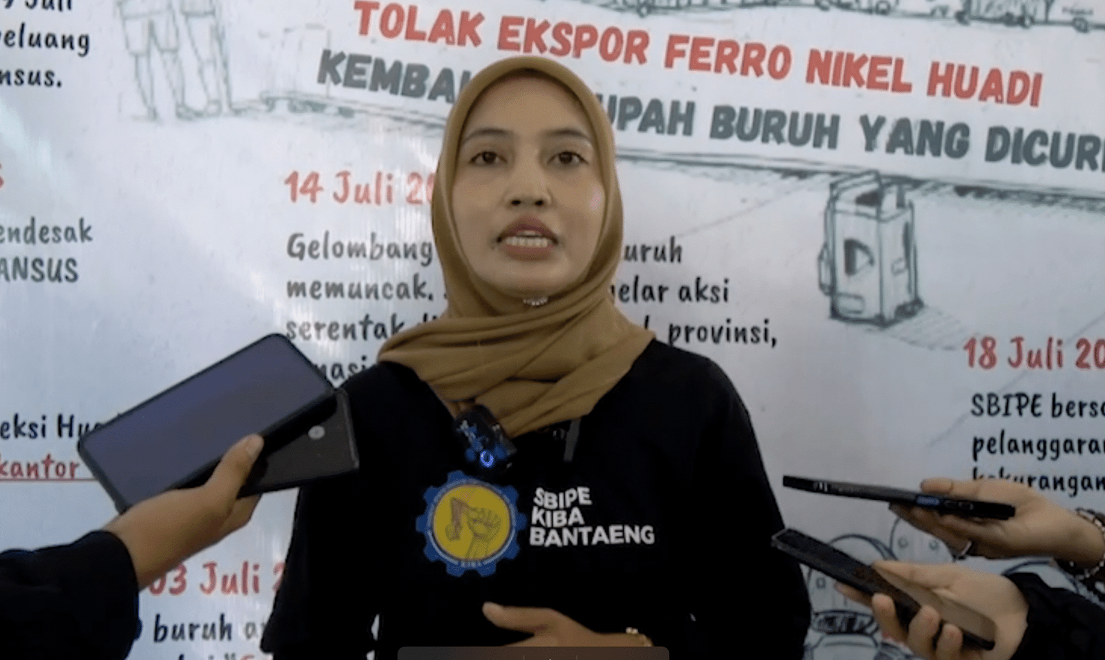 Ningsi eks buruh PT. Huadi /Bollo.id