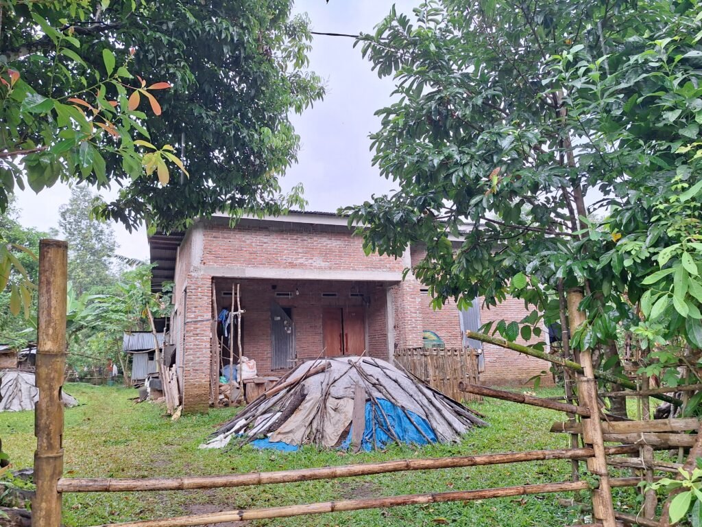 Rumah warga di Dusun Jambua yang dibangun dari hasil perantauan/Muh. Aidil/Bollo.id