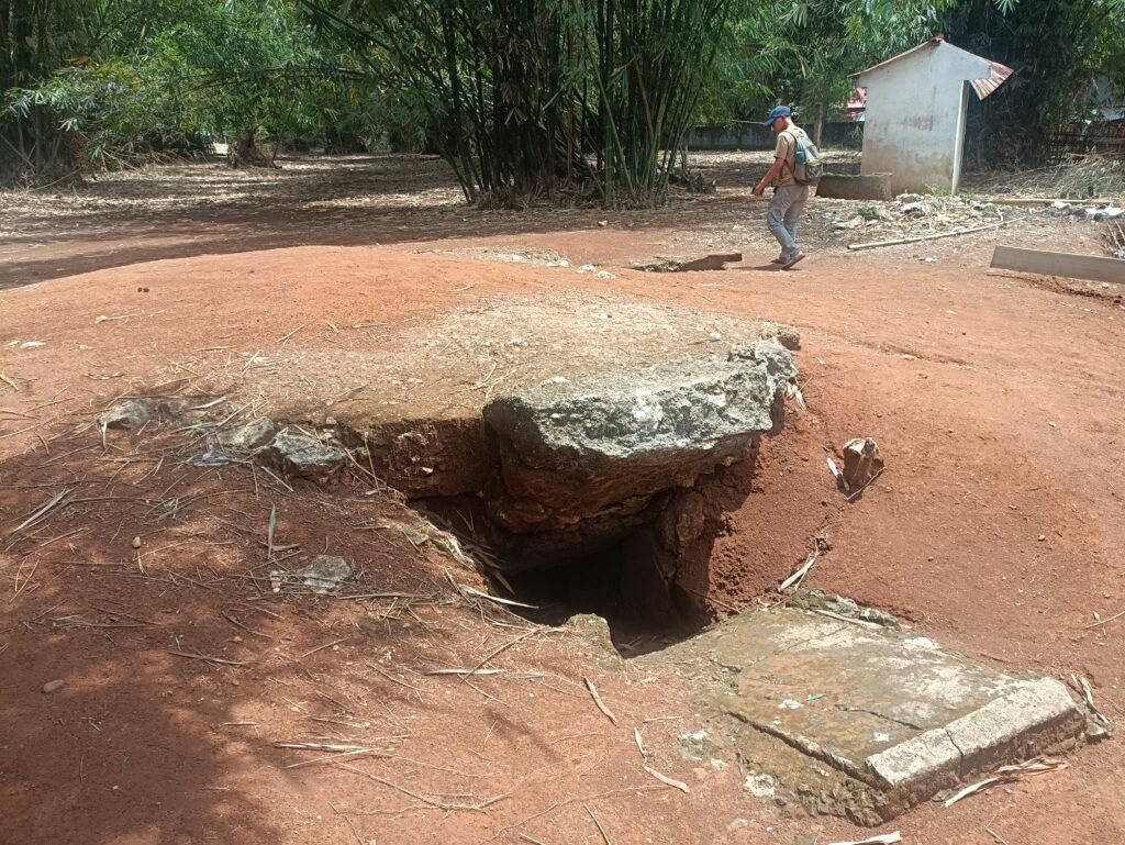 Lokasi bungker peninggalan Jepang/Foto: Subarman Salim
