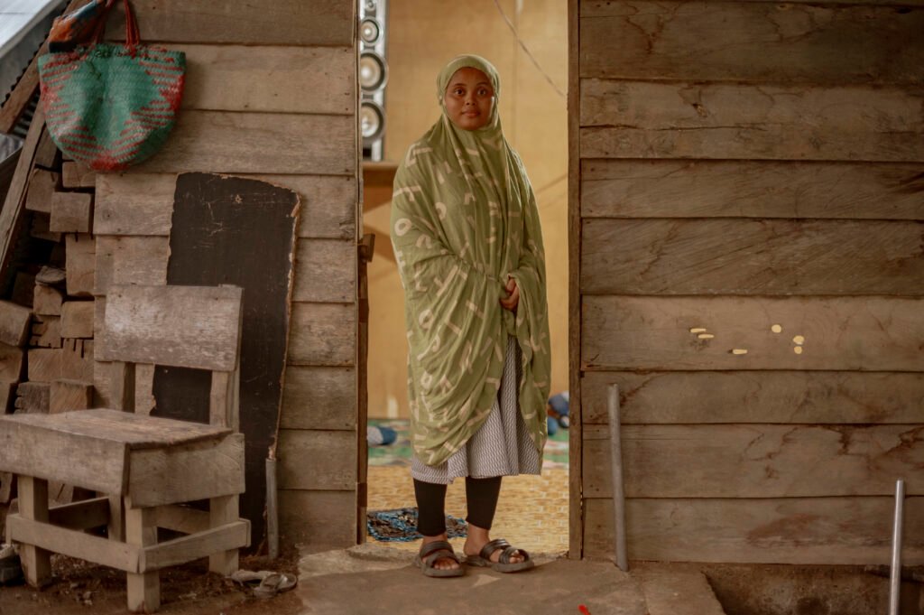 Sitti Hanafih (31 tahun) salah satu penyintas Malaria di Daerah Topoyo, Sulawesi Barat. Foto: Iqbal Lubis/Bollo.id