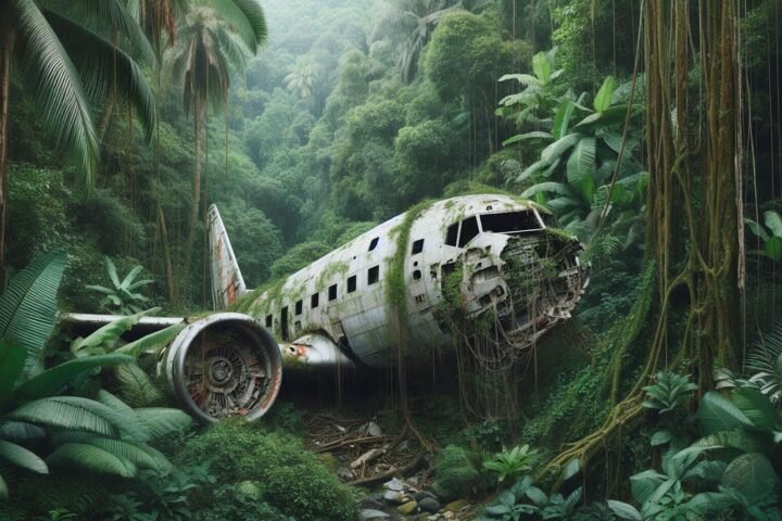 Ilustrasi pesawat jatuh/pixabay