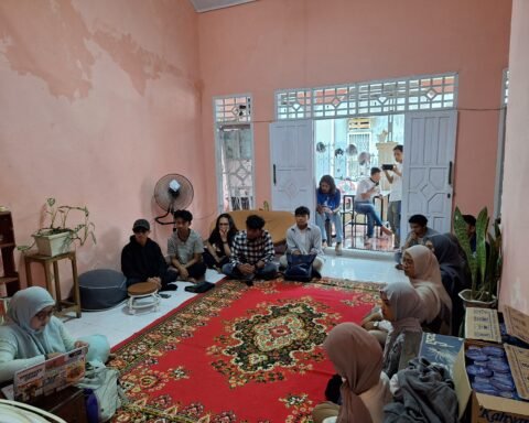 Diskusi kekerasan seksual yang berlangsung di Kantor Bollo.id/Foto: Muh. Aidil