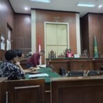 Suasana persidangan di Pengadilan Negeri Makassar, Jumat, 27 Februari 2026/LBH Pers Makassar