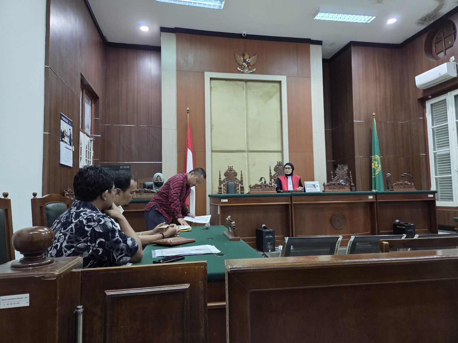 Suasana persidangan di Pengadilan Negeri Makassar, Jumat, 27 Februari 2026/LBH Pers Makassar